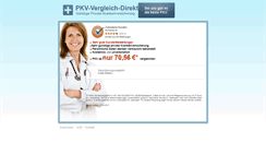 Desktop Screenshot of pkv-capital.de